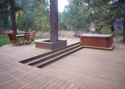 Deck in Truckee