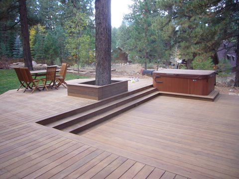 Deck in Truckee